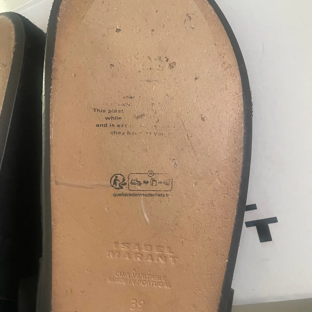 Isabel Marant Mellon Sandals with Sparkling Rhinestones - Picture 6 of 10